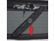Pro//Top Tailgate Internal Rear Door Lock Handle Cover