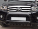 Toyota Hilux 2016 EC A-Bar With Axle Plate In Black