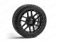 Fiat Fullback 20x9 Hawke Dakar Alloy Wheel 6x139.7 - Satin Black Finish