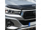 Toyota Hilux 2016-2020 Dark Smoke Bonnet Guard with Logo