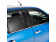 Toyota Hilux 2016-2020 Set of 4 Stick-On Tinted Wind Deflectors