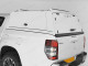 Mitsubishi L200 Series 6 2019 On Pro//Top Gullwing Canopy With Solid Rear Door In W32 White