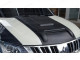 Mitsubishi L200 2015 on Bonnet Hood Scoop Matte Black Full Size