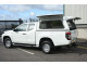 Mitsubishi L200 Club Cab 2015 Onwards Pro//Top Canopy With Gullwing Side Access Doors In W32 White With Glass Rear Door