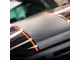Ford Ranger Raptor Stripe Kit Matte Black with Orange edging