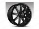 18X8 Hurricane Predator Black Finish Alloy Wheel 6X139.7 Mitsubishi L200 1998 to 2005