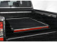 Rhino Deck Black Textured Heavy Duty Bed Slide for the Nissan Navara D40