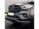 Mercedes X-Class 70mm Black Spoiler Bar with Axle Bars