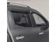Set of 4 Dark Smoke Adhesive Fit Tinted Wind Deflectors for Mercedes X-Class (17 on)