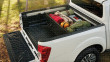 Nissan Navara NP300 Mountain Top Bed Divider displayed with items in