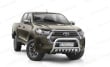 Toyota Hilux 2021- A-Bar with Axle Plate finished in Stainless