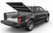 Ford Ranger 2012 On Mountain Top Chequer Plate Lift-Up Cover - MT2