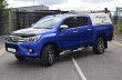 Toyota Hilux Commercial Truck Top Canopy - Front Corner View Of Whole Pickup Truck