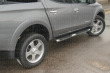 Mitsubishi L200 fitted with side bar and Cobra Grenada alloy wheels