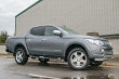 Mitsubishi L200 double cab pickup fitted with side boards and alloy wheels