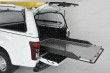 Pro//Top Gullwing open side access truck top for D-Max