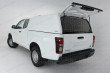 Pro//Top Tradesman Canopy Extended Cab In 529 Titanium Silver - Solid Rear Door