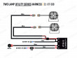 Lazer Two-Lamp Wiring Kit (Utility Series, 12V) 