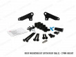 D-Max LED Lazer Lights Roof Integration Kit Content of Bracket Kit