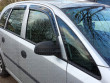 Dark smoke, tinted Vauxhall Meriva MPV 2002-2010 wind deflectors