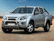 Isuzu D-Max 2012 fitted with a Steel stainless steel bull bar
