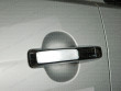 Isuzu Dmax double cab pickup fitted with chrome door handles
