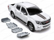 Isuzu D-Max 2017 On 4mm Alloy Under Body Protection Kit