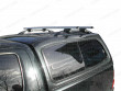 Silver Cross Bars for the VW Amarok 2011-2020 Hardtops