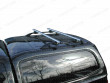 Side angle view of the Cross Bars for the VW Amarok 2011-2020 Hardtops