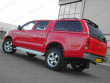 Toyota Hilux pickup fitted with windowed hard top canopy