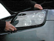Carbon Style Acrylic Head Lamp Guard Covers