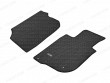 Pair of front mud mats suitable for the high spec Mitsubishi L200 2015 model