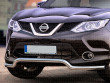 Nissan Qashqai 2014 On 60mm Spoiler Guard Stainless Steel