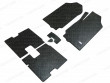 Ford Ranger T6 Extra Cab Rubber Tailored Mat Set