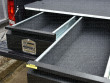 VW Amarok 2011-2020 Bespoke Load Bed Drawer System displayed open