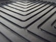 Four Deep Rubber Tray Universal Floor Mud Mats