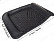 Heavy Duty 4 Piece Rubber Deep Tray Universal Floor Mud Mats