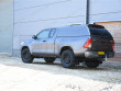 Toyota Pickup Fitted With Carryboy 560 Commercial Canopy - Rear Corner View Of Whole Vehicle