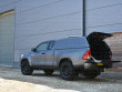 Carryboy 560 Commercial Hard Top On A Toyota Hilux With Open Rear Door And Tailgate Down