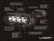Lazer Lights Grille Integration kit for Toyota Hilux Invincible-X (inc. ST-4 Evolution Lights)