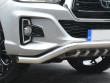 Toyota Hilux 2021- Spoiler bar with Axle bars in Stainless