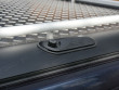 Ex-Demo Mountain Top Chequer Lift-Up Tonneau Cover secured with lock and key