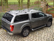 Nissan Navara NP300 Double Cab 2015 On Alpha GSR Truck Top Canopy - Rear Corner View From Above