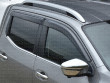 Adhesive fit wind deflectors for the Nissan Navara NP300 Double Cab