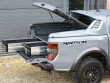 Handle on the Alpha SC-Z sports lid tonneau cover with drawer storage system installed