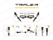 Ford Ranger 23- TRIPLE-R 850 Elite Grill Light Bar Integration Kit