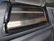 Pro//Top® Canopy Gullwing Side Access Door Open - Close-Up Detail View