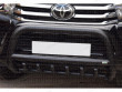Toyota Hilux 2016 EC Black A-Bar With Axle Bars