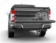 Ford Ranger 2012 On Mountain Top Chequer Plate Lift-Up Cover - MT2