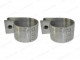 Pair Of Stainless Steel Light Brackets By Steeler For 70mm Bars
